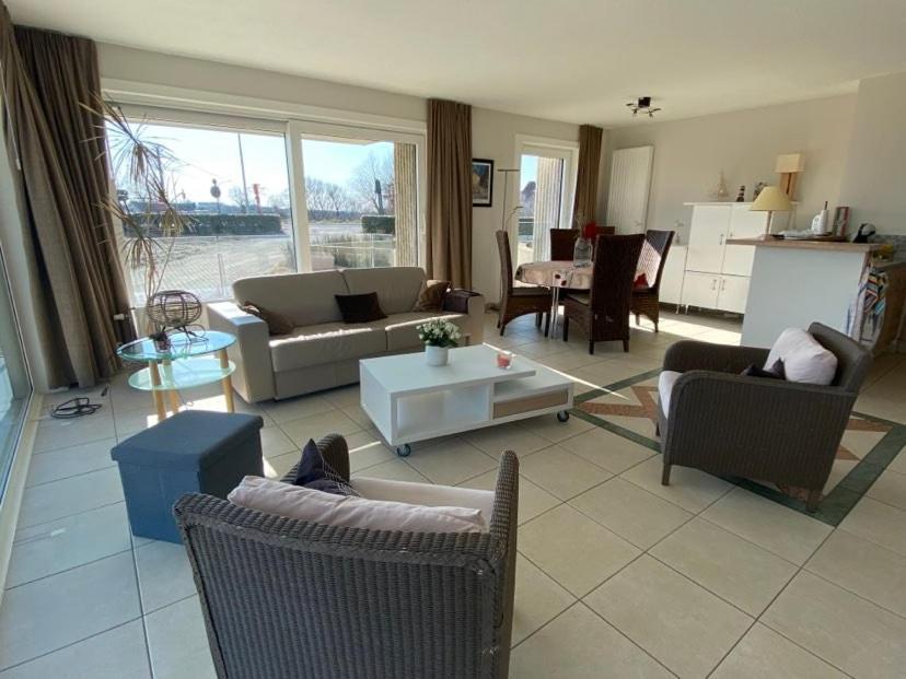 Seadream - Modern, Sunny With Big Terraces & Open View - Very Close To Sea, Beach, Shops, Restaurants & Beach Bars Nieuwpoort Exterior foto